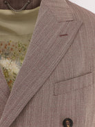 Golden Goose Deluxe Brand Dave double-breasted blazer - Maroon