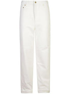 Golden Goose Deluxe Brand Denim trousers - Off White