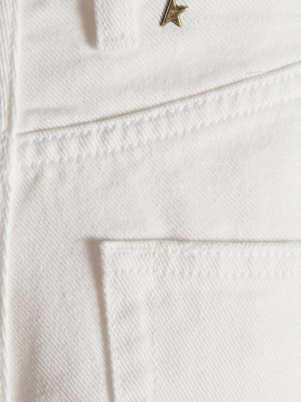 Golden Goose Deluxe Brand Denim trousers - Off White