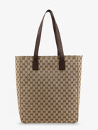 Gucci GG Fabric shopping bag - B.Ebony/Cocoa/Vrv