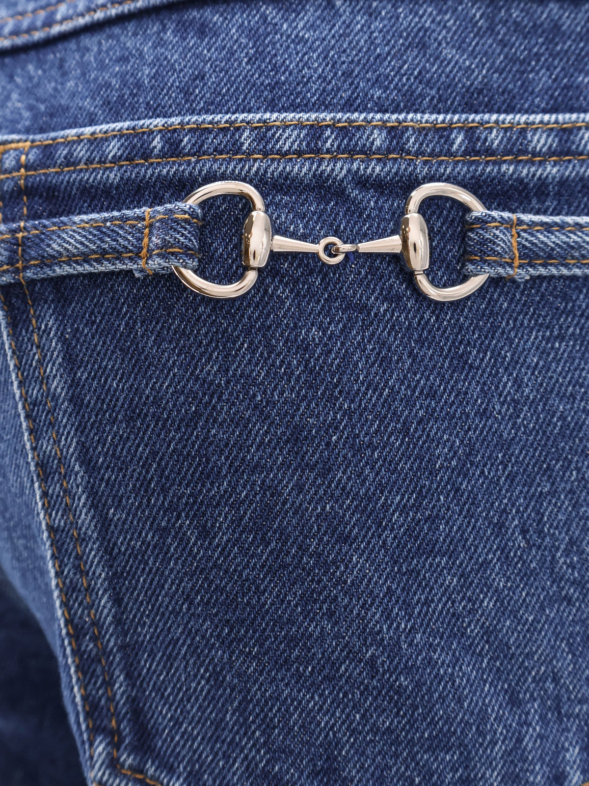 Gucci Slim five pocket jeans - Blue/Mix