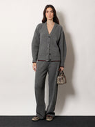 Gucci Stretch wool trousers - Dusty Dark Grey/Mc