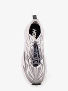 Hoka U Mafate Speed 4 Lite TS technical fabric sneakers - Bianco