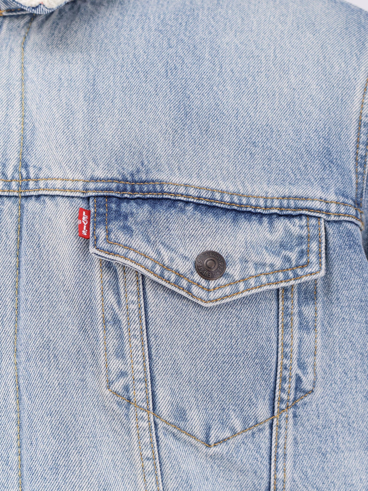 Levi's Denim jacket with Repreve® lining - Light Indigo