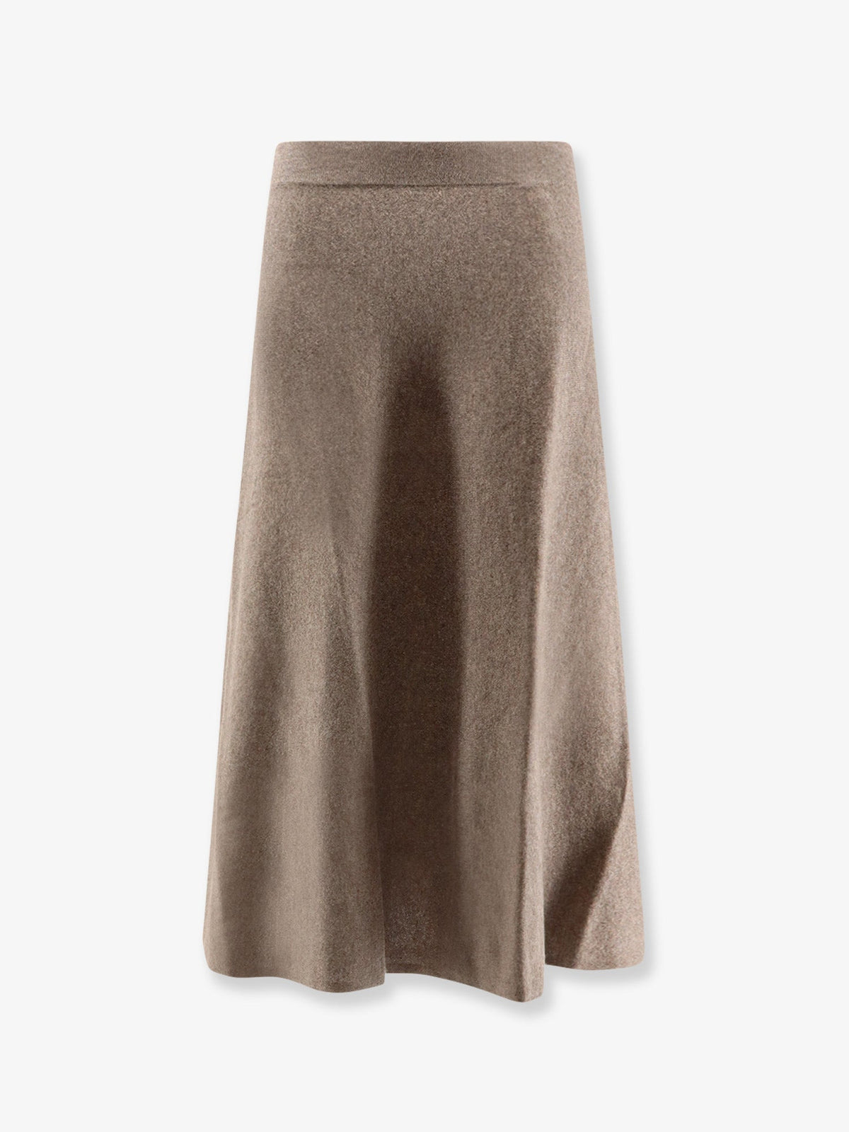 Lisa Yang Torie cashmere skirt - Truffle