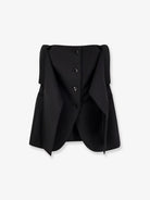 Max Mara Veruska virgin wool top - Nero