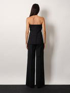 Max Mara Veruska virgin wool top - Nero