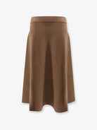 Max Mara Lazio viscose blend skirt - Nocciola