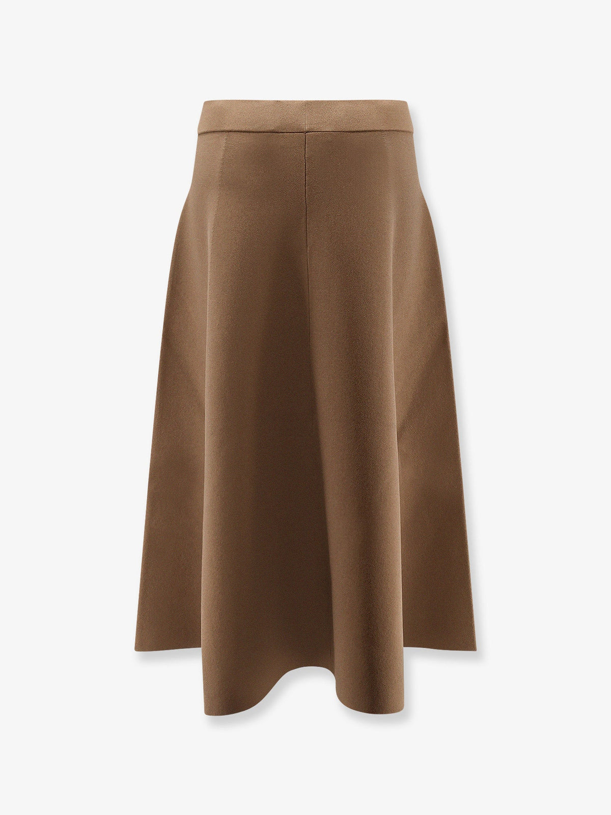 Max Mara Lazio viscose blend skirt - Nocciola