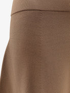Max Mara Lazio viscose blend skirt - Nocciola