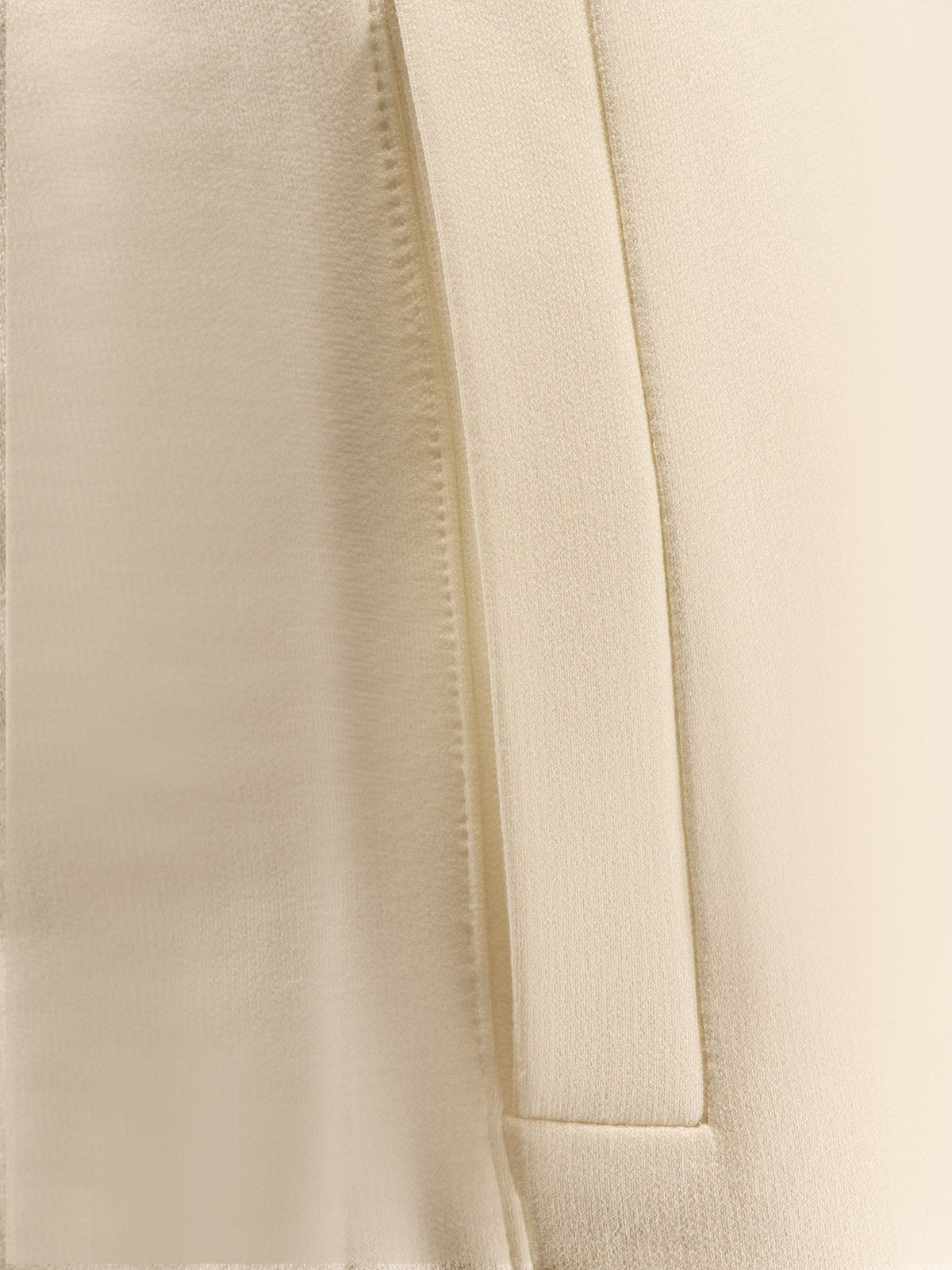 Max Mara Filovia jogger silk and cotton trousers - Bianco