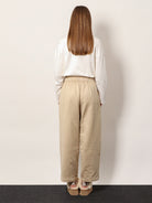 Max Mara Filovia silk and cotton jogger trousers - Caramello