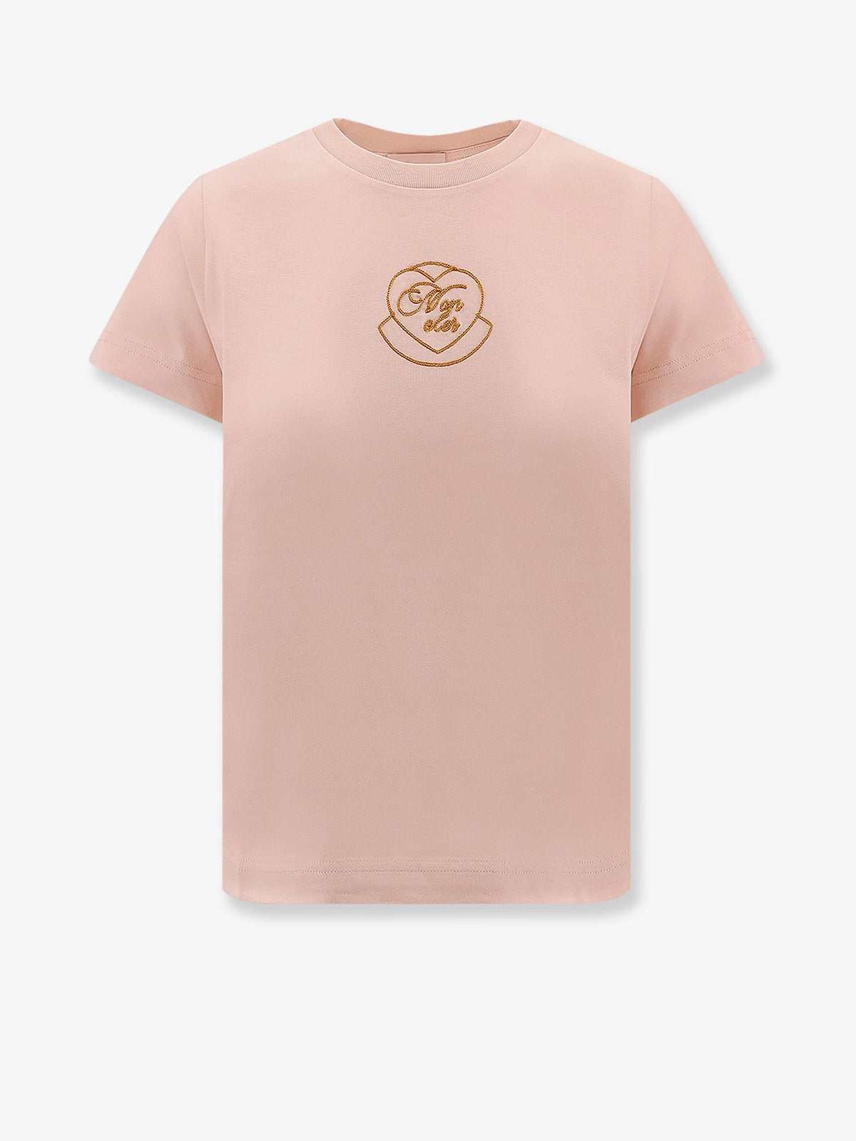 Moncler Biologic cotton t-shirt - Rosa