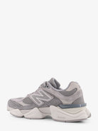 New Balance 9060 low-top mesh and suede sneakers - Slate Grey