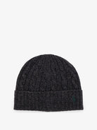Polo Ralph Lauren Wool blend cable knit beanie hat - Barclay Grey Hthr
