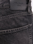 Saint Laurent Long Mick black denim trousers - Westwood Black