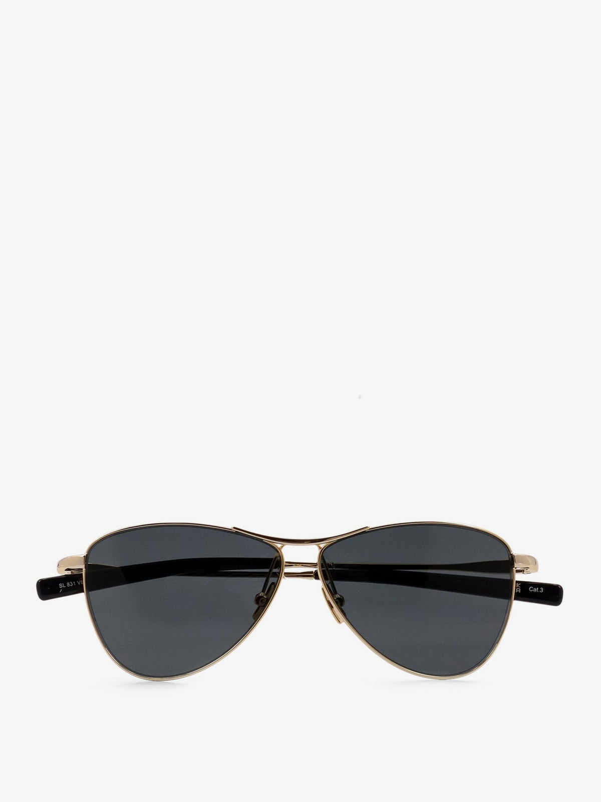Saint Laurent Acetate sunglasses - Gold Gold Black