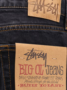 Stüssy Big Ol Jean - Washed Black