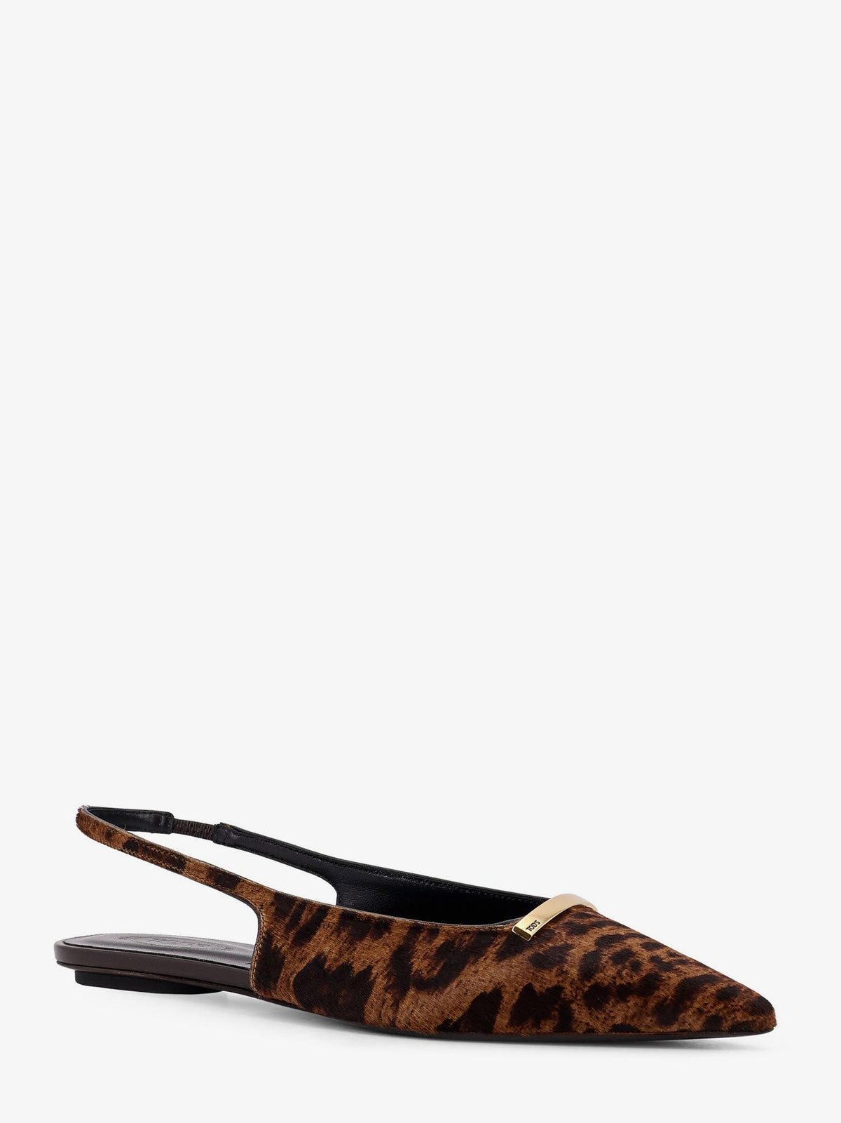 Tod's Ponyskin ballerinas - Cammello Chiaro