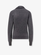 Tom Ford Cashmere and cotton turtleneck sweater - Dark Grey Melange