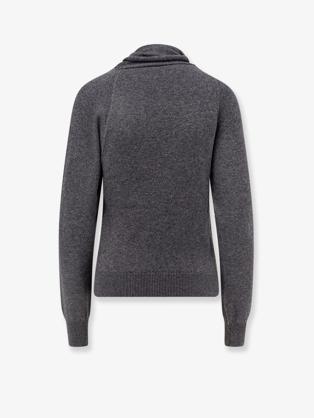 Tom Ford Cashmere and cotton turtleneck sweater - Dark Grey Melange