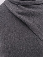 Tom Ford Cashmere and cotton turtleneck sweater - Dark Grey Melange