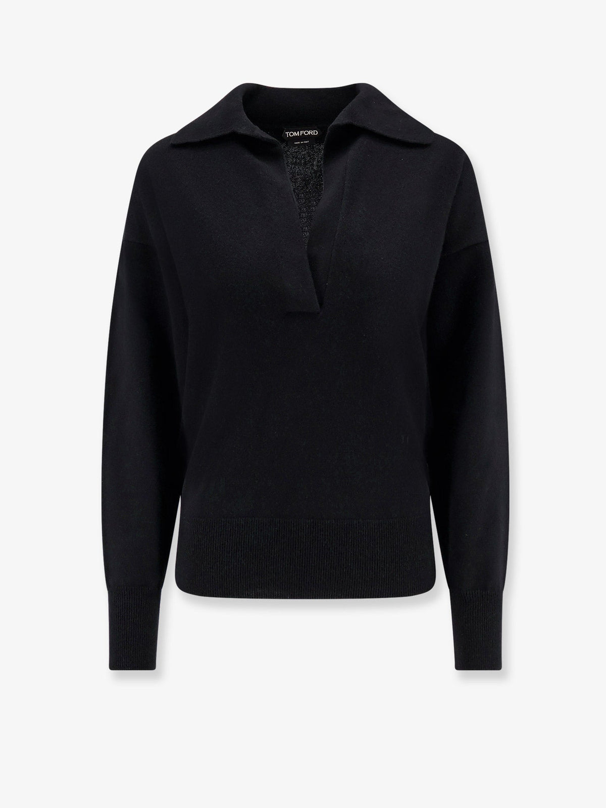 Tom Ford Cashmere Polo Shirt/Sweater - Black