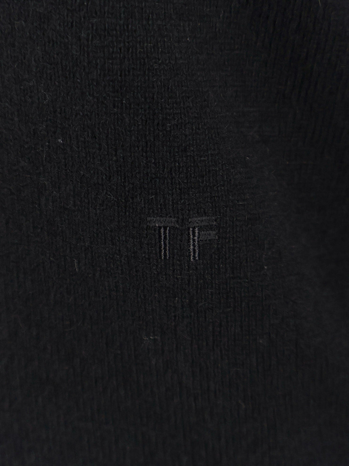 Tom Ford Cashmere Polo Shirt/Sweater - Black