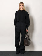Tom Ford Pleated wool trousers - Black
