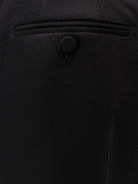 Tom Ford Pleated wool trousers - Black