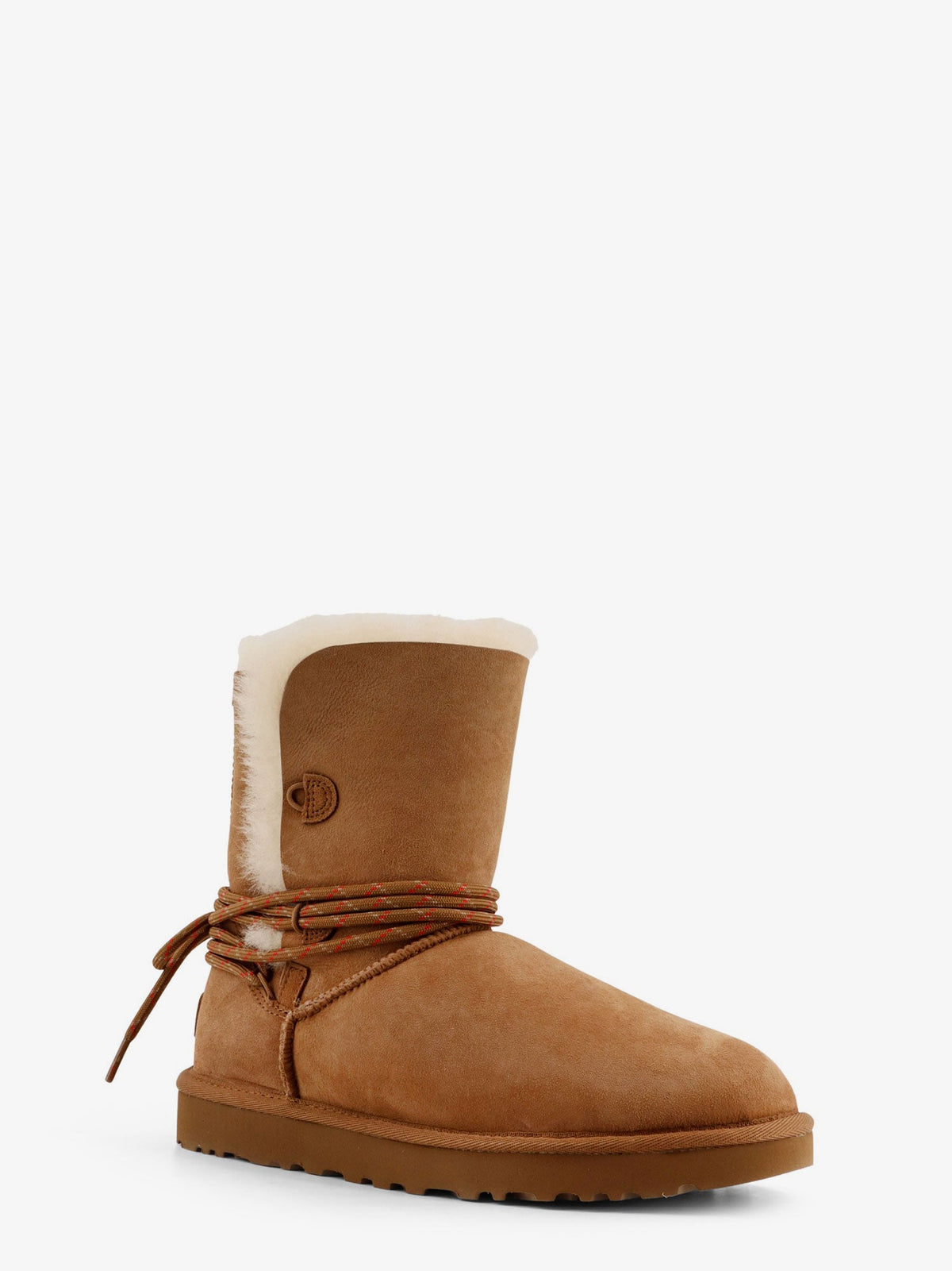 UGG W Bailey Tie suede ankle boots - Chestnut