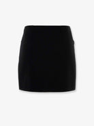 Versace Virgin wool mini skirt - Black