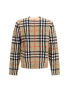 Burberry Check cashmere Sweater - Sand Ip Check
