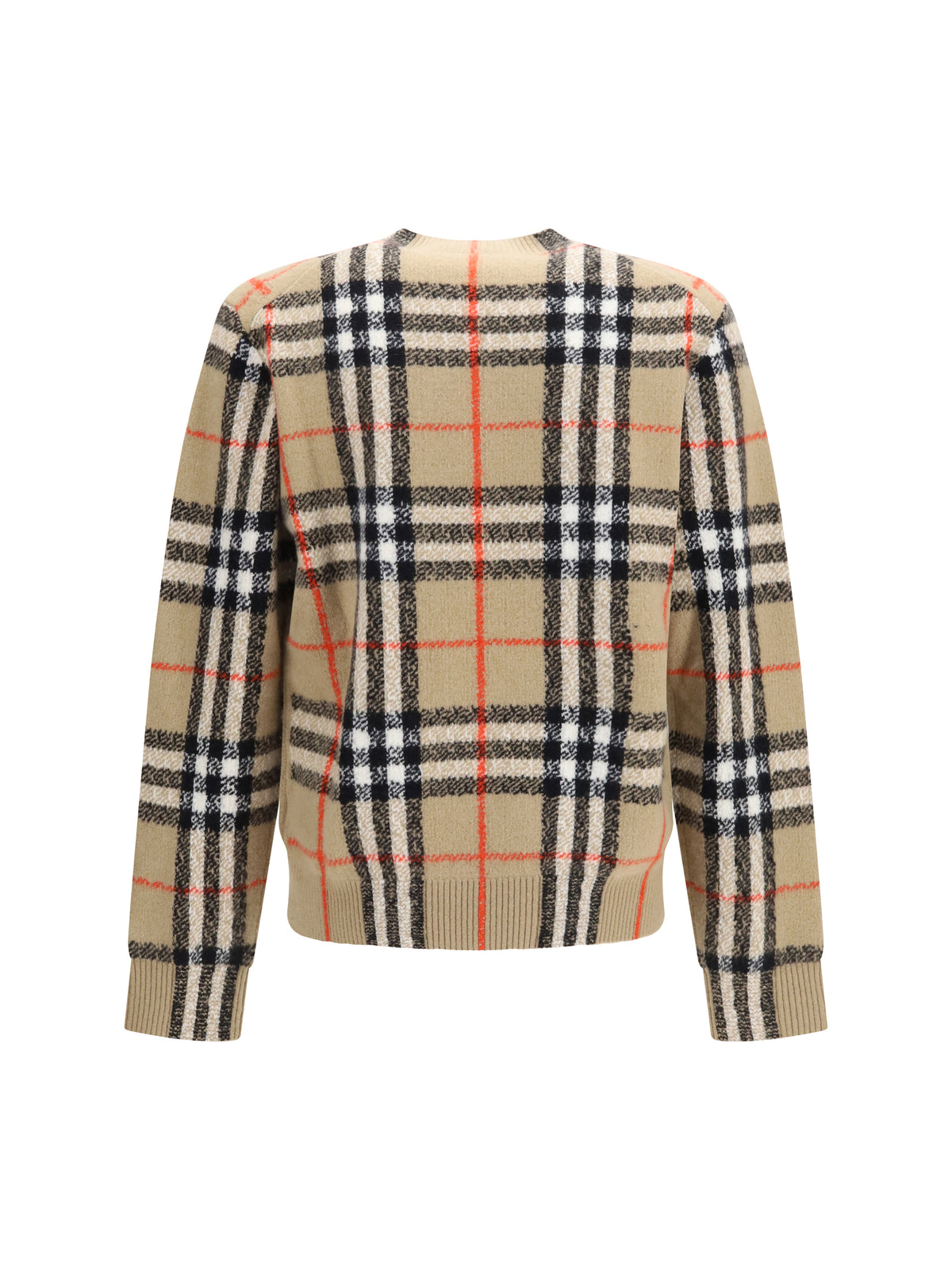 Burberry Check cashmere Sweater - Sand Ip Check