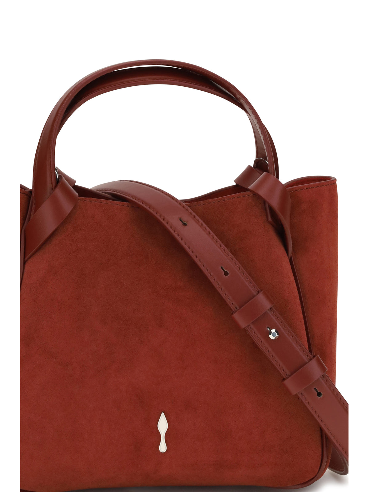 Christian Louboutin Mini Bettina suede Tote Bag - Empire