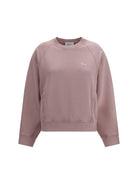 Maison Kitsuné Baby Fox Faded crewneck Sweatshirt - Misty Lilac Faded