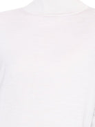 Alaïa Peplum virgin wool sweater - Blanc