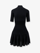 Alaïa Crinoline wool blend short dress - Noir Alaia