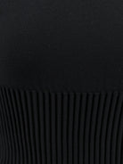 Alaïa Crinoline wool blend short dress - Noir Alaia
