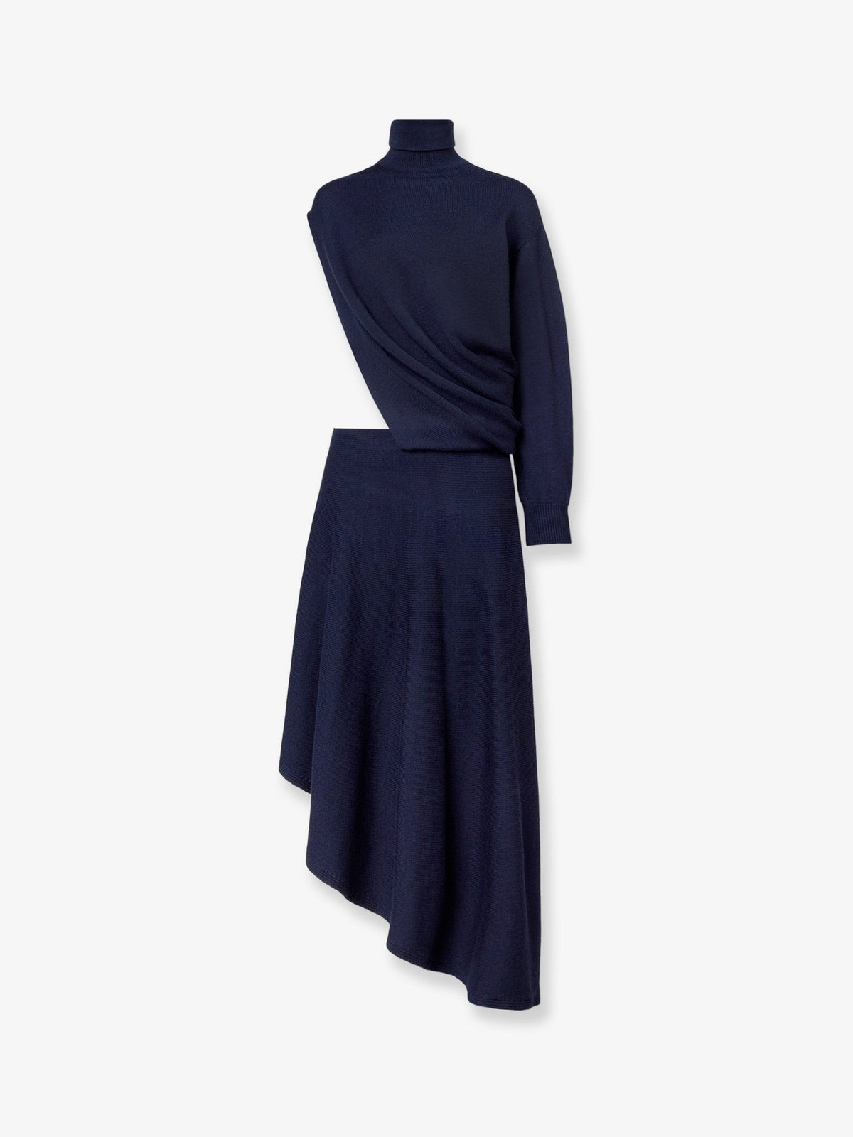 Alaïa Cut-Out virgin wool dress - Minuit