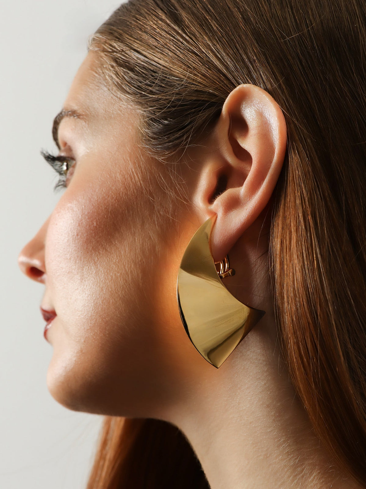 Alaïa Brass earrings - Or
