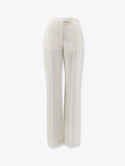 Alexander McQueen Wool trousers - Soft White