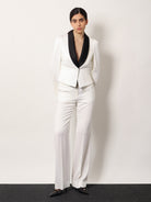 Alexander McQueen Wool trousers - Soft White