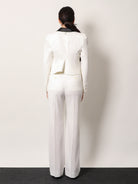Alexander McQueen Wool trousers - Soft White