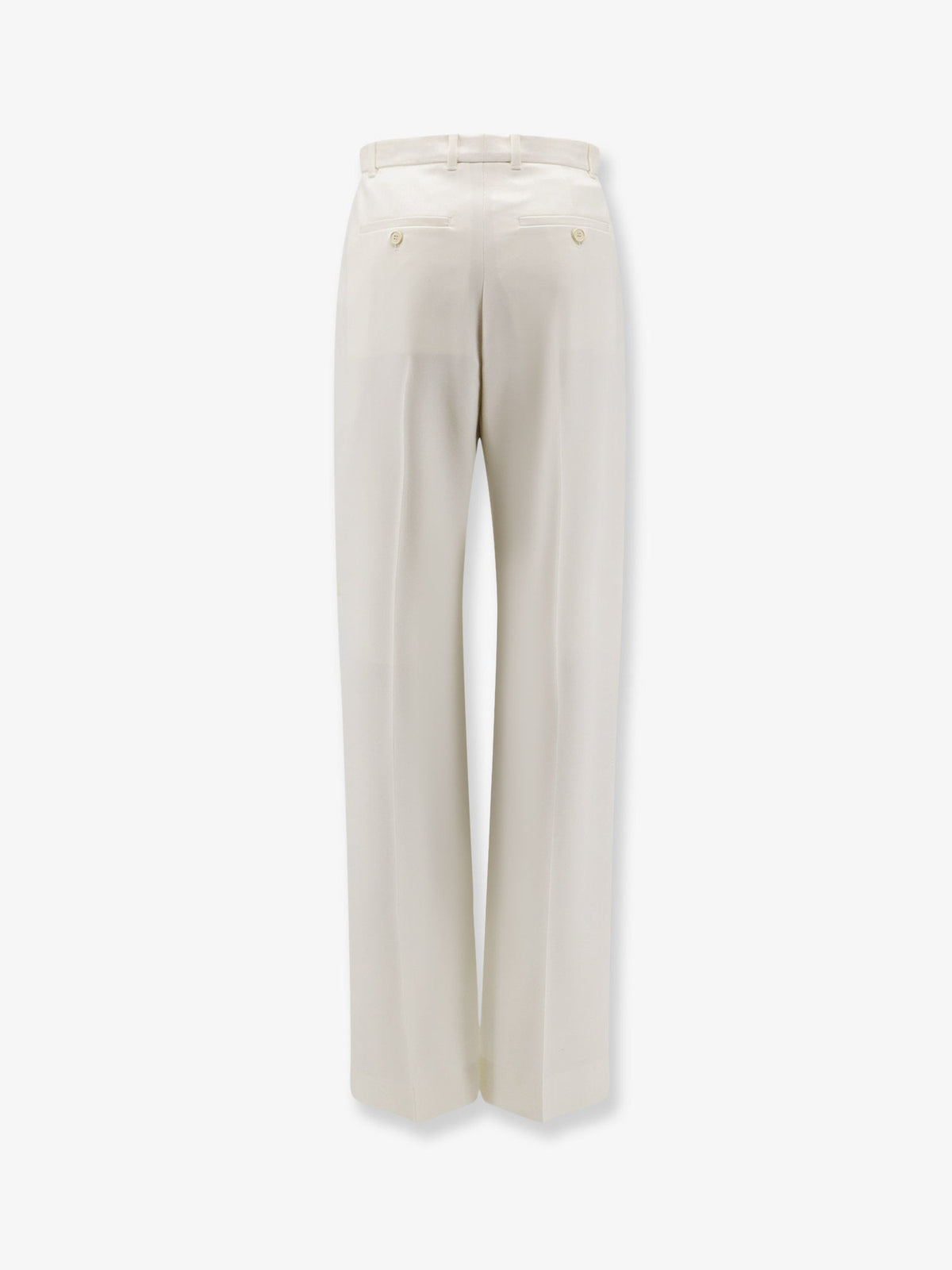 Alexander McQueen Wool trousers - Soft White