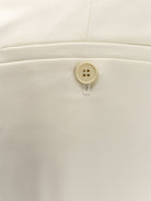Alexander McQueen Wool trousers - Soft White