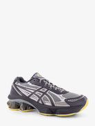 Asics Gel-Kinetic mesh sneakers with contrasting inserts - Fluente Gravel/Carbon