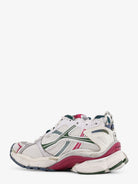 Balenciaga Runner low-top mesh sneakers - Wht/Dk Green/Blu/Pnk