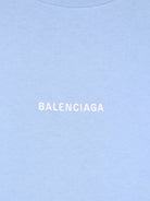 Balenciaga Cotton t-shirt - Light Blue/White