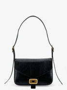 Balenciaga Clicca Arena leather medium shoulder bag - Black